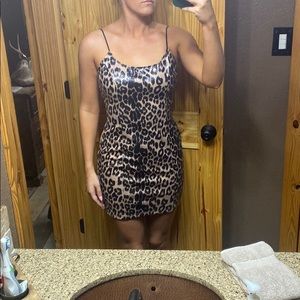 Cheetah Mini Dress